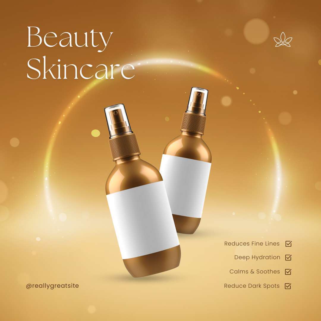 Brown Skin Care Set